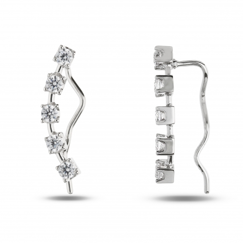 White Gold Women&#39;s Earrings GL101519