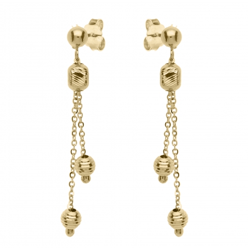 Yellow Gold Women&#39;s Earrings GL101523