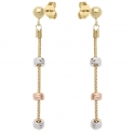 Women&#39;s Earrings White Yellow Pink Gold GL101528