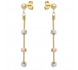 Women&#39;s Earrings White Yellow Pink Gold GL101528