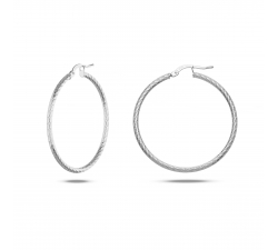 Women&#39;s White Gold Earrings GL101536