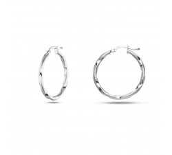 Women&#39;s White Gold Earrings GL101537