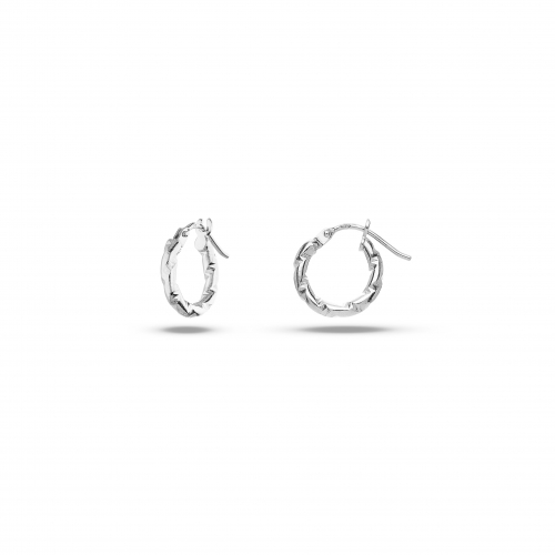 Women&#39;s White Gold Earrings GL101544