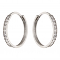Women&#39;s White Gold Earrings GL101547