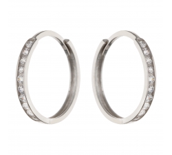 Women&#39;s White Gold Earrings GL101547