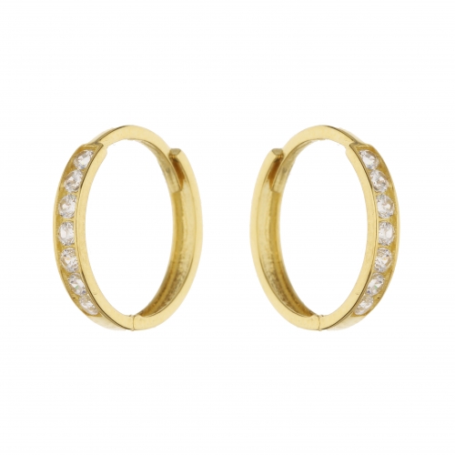 Gelbgold-Damenohrringe GL101548