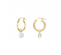 Yellow Gold Women&#39;s Earrings GL101553