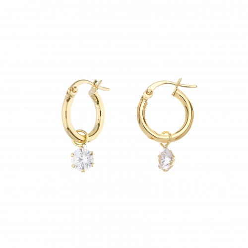 Yellow Gold Women&#39;s Earrings GL101553