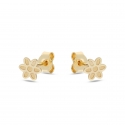 Mädchen-Ohrringe aus Gelbgold GL101555