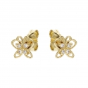 Mädchen-Ohrringe aus Gelbgold GL101556