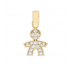 Yellow Gold Baby Pendant GL101563