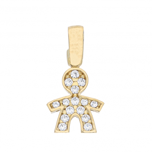 Yellow Gold Baby Pendant GL101563