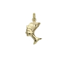 Nefertiti Head Pendant Yellow Gold GL101572