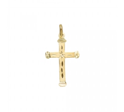 Yellow Gold Cross Pendant GL101576