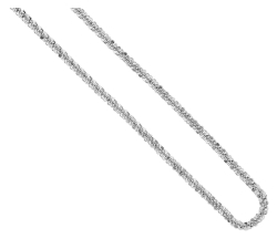 Unisex White Gold Necklace GL101580