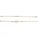 Unisex Necklace in White Yellow Gold GL101581