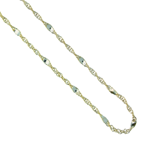 White Yellow Gold Women&#39;s Necklace GL101582