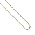 Unisex Necklace in White Yellow Gold GL101583