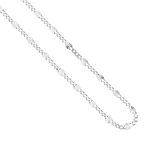 Collana Unisex Oro Bianco GL101584