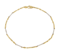 Herrenarmband aus Weißgold GL101587