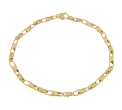 Herrenarmband aus Gelbgold GL101588