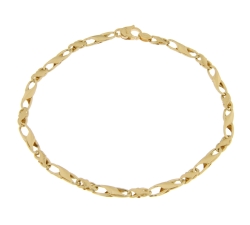 Men&#39;s Yellow Gold Bracelet GL101588