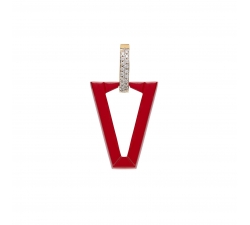 Valentina Ferragni Studio Uali Rouge earring DVF-OR-LU14