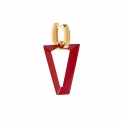 Valentina Ferragni Studio Uali Rouge earring DVF-OR-LU14