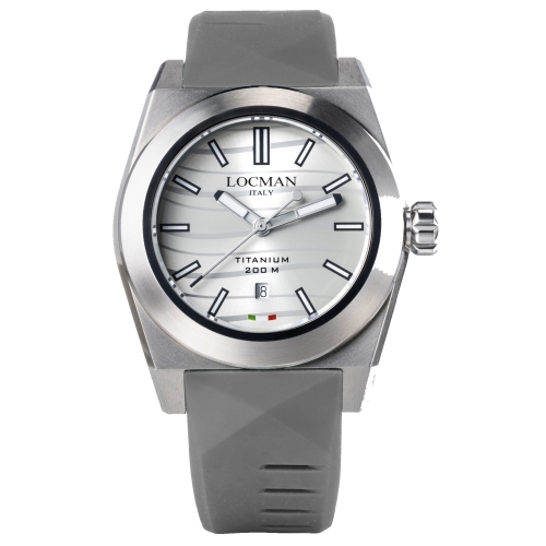 Locman Stealth Titanium Men&#39;s Watch 0223T06S-00AGWHSA