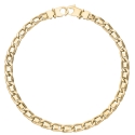 Men&#39;s Yellow Gold Bracelet GL101592