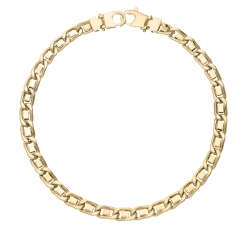 Herrenarmband aus Gelbgold GL101592