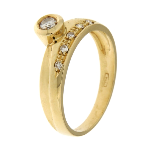 Anello Donna Oro Giallo GL101594