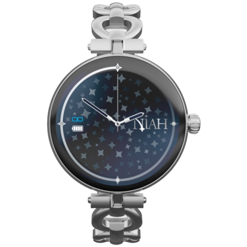 Niah NH-LYRA-SIL Techmade Lyra Smartwatch