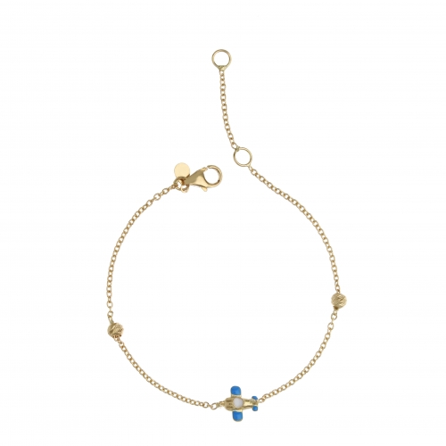 Yellow Gold Children&#39;s Bracelet GL101597