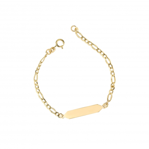 Yellow Gold Children&#39;s Bracelet GL101606