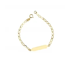 Yellow Gold Children&#39;s Bracelet GL101607