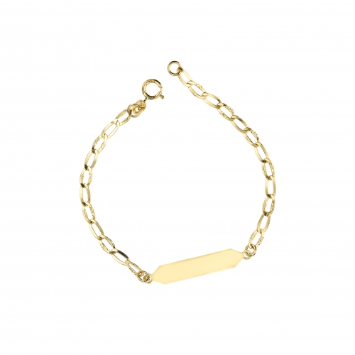 Yellow Gold Children&#39;s Bracelet GL101607