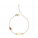 Yellow Gold Children&#39;s Bracelet GL101608