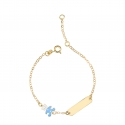 Yellow Gold Children&#39;s Bracelet GL101609