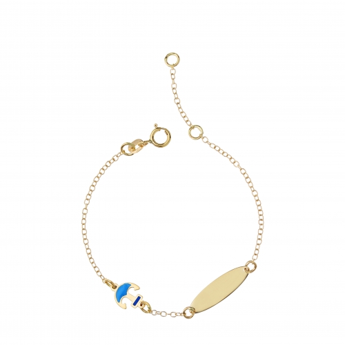 Yellow Gold Children&#39;s Bracelet GL101610