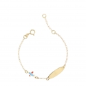 Yellow Gold Children&#39;s Bracelet GL101611