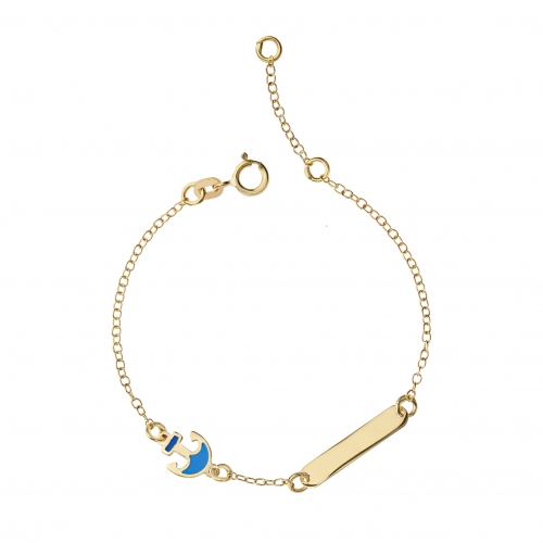 Yellow Gold Children&#39;s Bracelet GL101612