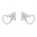 Orecchini Donna Oro Bianco GL101620