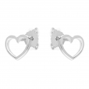 Women&#39;s White Gold Earrings GL101620