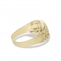 Herrenring aus Gelbgold GL101623