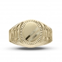 Men&#39;s Yellow Gold Ring GL101623