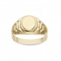 Herrenring aus Gelbgold GL101623