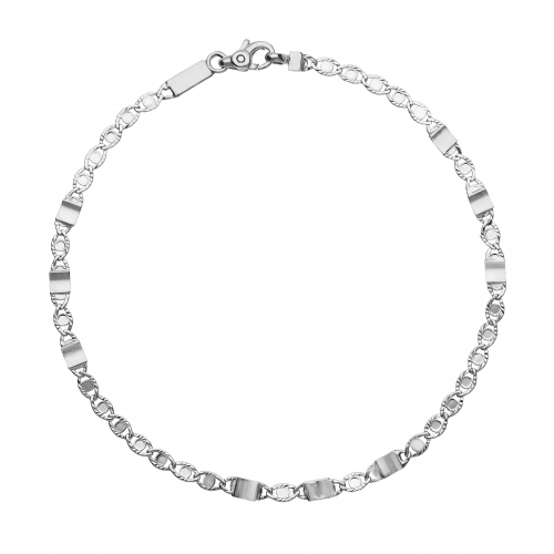 White Gold Men&#39;s Bracelet GL101636