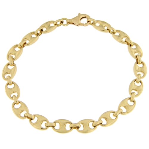 Herrenarmband aus Gelbgold GL101641