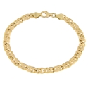 Herrenarmband aus Gelbgold GL101642